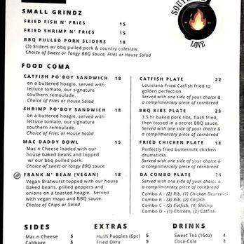 Southern Love - Dinner Menu - Southern Near Me - Honolulu, Hawaii Southern Love - Dinner Menu - Southern Near Me - Honolulu, Hawaii