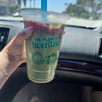 Tastea - Matcha Strawberry - Bubble Tea Near Me - Torrance, California Tastea - Matcha Strawberry - Bubble Tea Near Me - Torrance, California