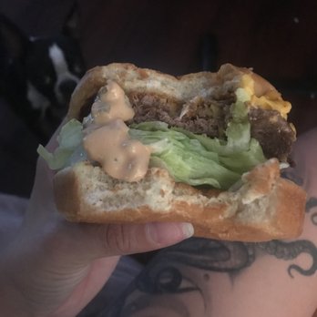 In-N-Out Burger - Double double w/ cheese - no tomatoes - spread on the side - Burgers Near Me - Austin, Texas In-N-Out Burger - Double double w/ cheese - no tomatoes - spread on the side - Burgers Near Me - Austin, Texas