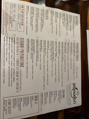 Menu photo 2 Pomodori Hilton Head Island, SC Menu photo 2 Pomodori Hilton Head Island, SC