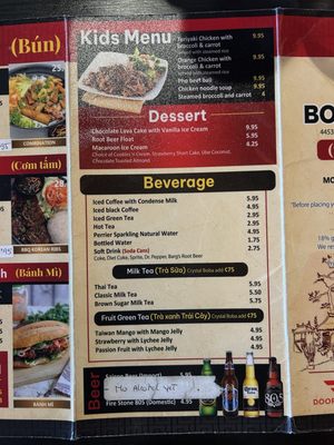 Menu photo 4 Boiling Pho Temecula, CA