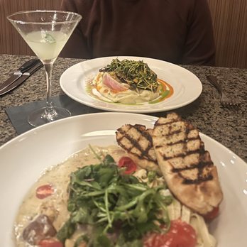 Wild Sage Bistro - Shrimp Fettuccine and Flank Steak - New American Near Me - Spokane, Washington Wild Sage Bistro - Shrimp Fettuccine and Flank Steak - New American Near Me - Spokane, Washington