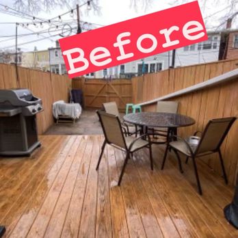 Acclaim Home Services - This deck was rotting and trapped water near our home - General Contractors Near Me
