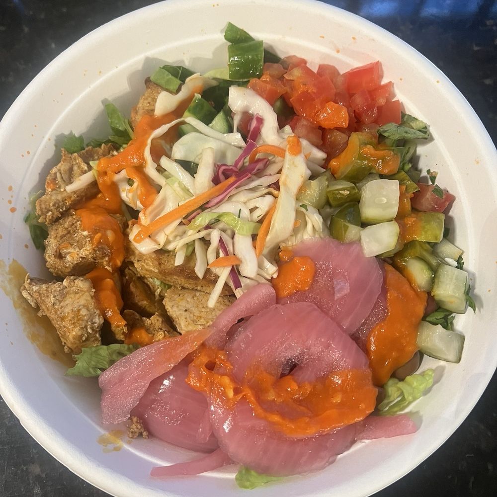 Fotia Mediterranean - Chicken salad bowl - Mediterranean Near Me - New York, New York