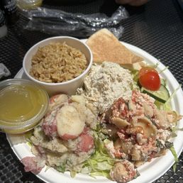 Chicken salad sampler Chicken salad sampler