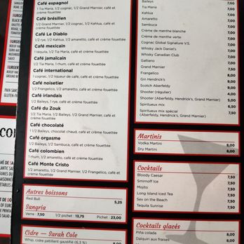 Le Zouk - the menu for the restaurant - Pizza Near Me - Montebello, Quebec Le Zouk - the menu for the restaurant - Pizza Near Me - Montebello, Quebec