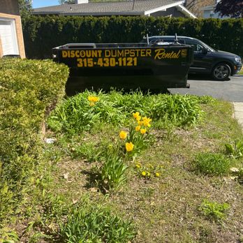 Discount Dumpster Rental - Dumpster in my driveway - Dumpster Rental Near Me