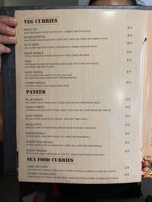 Menu photo 7 Spice Room Tandoor & Bar Calgary, AB