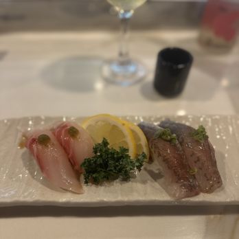 Sushi Kara - Sea Bass and Spanish Mackerel - fresh and delicious - Asian Fusion Near Me - Long Beach, California