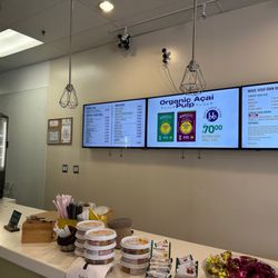 bb Acai Juice Store - Menu