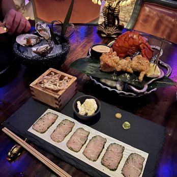 Sexy Fish Miami - Omakase prime selection first three starters. - Seafood Near Me - Miami, Florida Sexy Fish Miami - Omakase prime selection first three starters. - Seafood Near Me - Miami, Florida