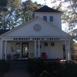 Newbury Public Library - Front entrance