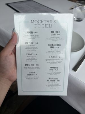 Menu photo 1 Ciel! Bistro-bar Quebec City, QC Menu photo 1 Ciel! Bistro-bar Quebec City, QC
