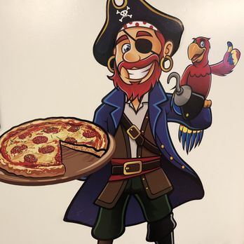 Captain Ron's Pirate Pizza - a man holding a pizza - Pizza Near Me - Logan, Ohio Captain Ron's Pirate Pizza - a man holding a pizza - Pizza Near Me - Logan, Ohio