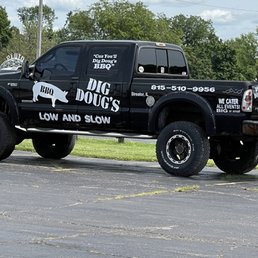 a truck parked in a parking lot a truck parked in a parking lot