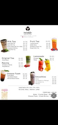 Twinkle Boba & Tea Lounge by null