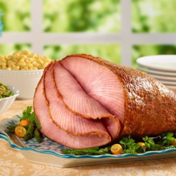 The Honey Baked Ham Company - a ham on a platter - Meat Shops Near Me - Doylestown, Pennsylvania The Honey Baked Ham Company - a ham on a platter - Meat Shops Near Me - Doylestown, Pennsylvania