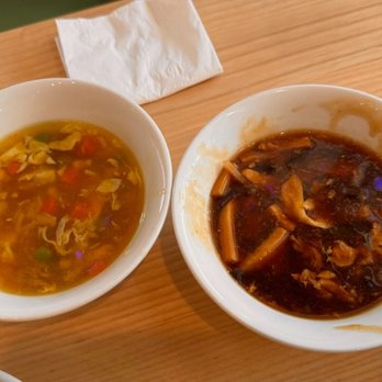 Dumpling Bar - Egg drop soup and hot and sour soup - Chinese Near Me - Encinitas, California