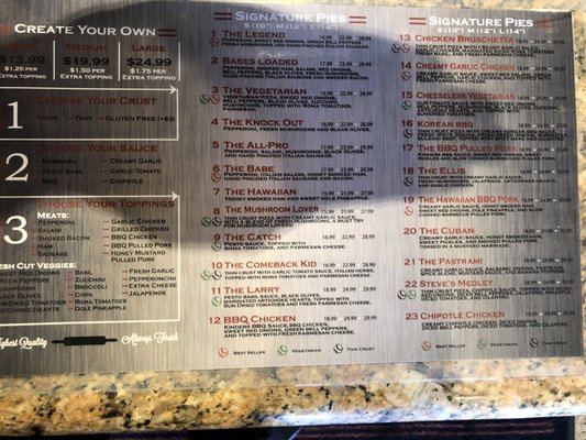 Menu photo 4 Legends Pizza San Jose, CA