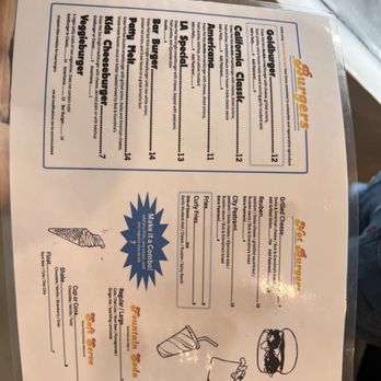 Goldburger - Menu - Burgers Near Me - Los Angeles, California