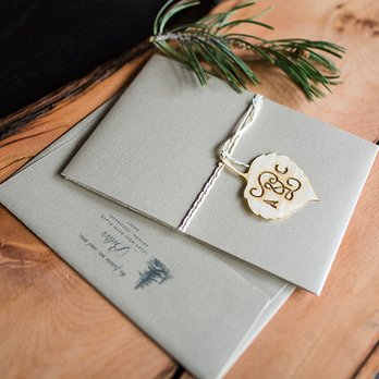 Lucky Onion - Aspen Wood Laser Cut Custom Ornament - Cards & Stationery Near Me - Denver, Colorado