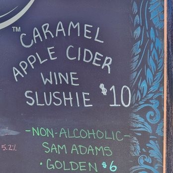 Libby & Son U-Pick - Lots of beers,  seltzers, mimosas and yummy apple cider wine slushie - Pick Your Own Farms Near Me - Limerick, Maine