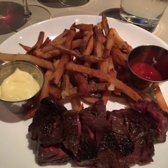 Wood - Steak frites were meh! It needed a sauce! - Bars Near Me - Chicago, Illinois Wood - Steak frites were meh! It needed a sauce! - Bars Near Me - Chicago, Illinois