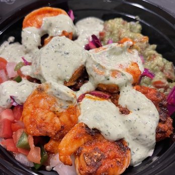 Brick and Flour - Shrimp Bowl - Mexican Near Me - Glendale, California