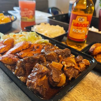 14 Parish Caribbean Kitchen - a variety of food items - Caribbean Near Me - Hackensack, New Jersey