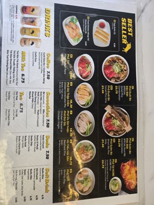 Menu photo 2 Pho Duoi Bo San Jose, CA Menu photo 2 Pho Duoi Bo San Jose, CA