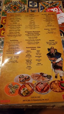 Menu photo 4 El Purepecha Philadelphia, PA Menu photo 4 El Purepecha Philadelphia, PA