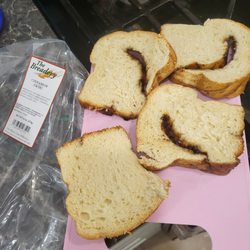 The Breadery - Sample of poor quality "Cinnamon Swirl"