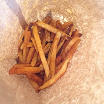 Five Guys - Bag full of little Cajun fries! - Burgers Near Me - Sugar Land, Texas Five Guys - Bag full of little Cajun fries! - Burgers Near Me - Sugar Land, Texas