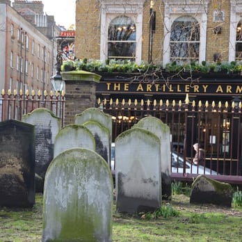 The Artillery Arms - pub right opposite the graveyard - Pubs Near Me - London, XGL