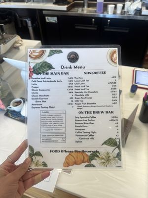 Menu photo 1 Waterbean Coffee Charlotte, NC