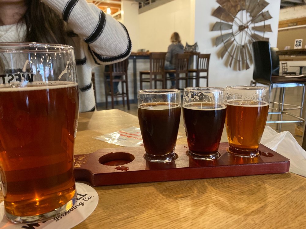 Food from West Hill Brewing Company