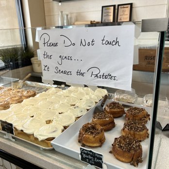 Rise Up Bakery - Baked goods are behind glass. - Bakeries Near Me - Gilbert, Arizona