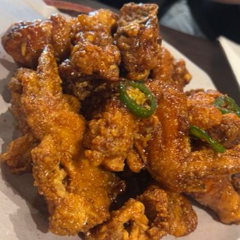 Hanshin Pocha - Spicy garlic chicken - Korean Near Me - Rowland Heights, California