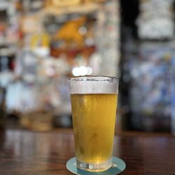 The Griffon - Beer at the bar. Cold. Good.