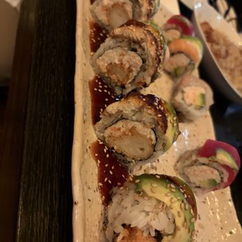 Taka - Sushi (Rainbow Roll & Dragon) - Sushi Bars Near Me - San Diego, California Taka - Sushi (Rainbow Roll & Dragon) - Sushi Bars Near Me - San Diego, California