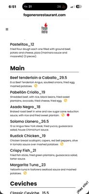 Menu photo 1 Fogonero Restaurant - Cedar Park Cedar Park, TX Menu photo 1 Fogonero Restaurant - Cedar Park Cedar Park, TX