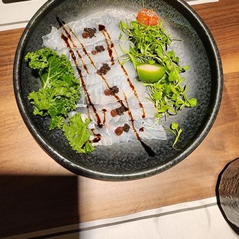 Noma - Hamachi truffle carpaccio - Sushi Bars Near Me - Santa Monica, California Noma - Hamachi truffle carpaccio - Sushi Bars Near Me - Santa Monica, California