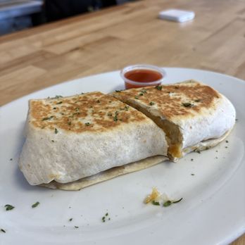 Cafe On 9th - Bacon egg and cheese burrito - with potatoes - Cafes Near Me - Washington, DC, District of Columbia
