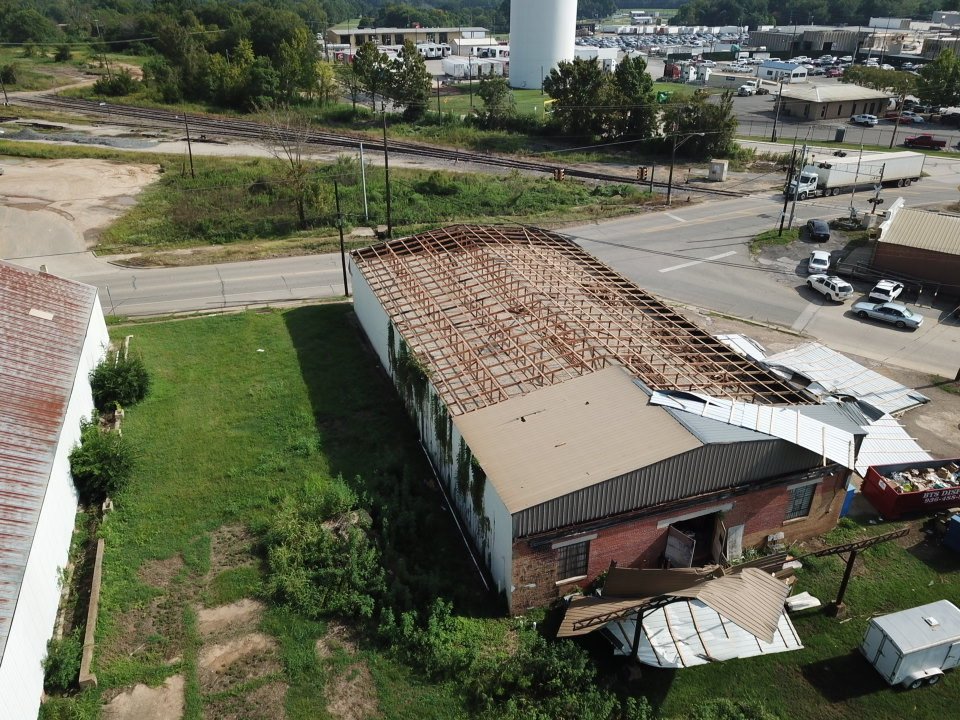 Slide of Texas Roof Support
