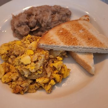 Patrick’s Place - Patrick's Breakfast (Ackee & Codfish, Garlic Mashed Banana, and Jamaican Hard Dough Bread) - Caribbean Near Me - New York, New York