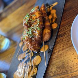 Pawn Run Bar & Kitchen - Firecracker chicken skewers