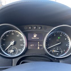 0° and out of gas. ::cries:: Costco's gas prices are worth the membership fees