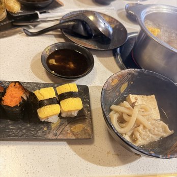 EJ's Hot Pot & Sushi - Tamago, tasty Tobiko - Sushi Bars Near Me - Austin, Texas