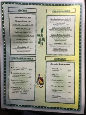 Menu photo 5 El Maguey Winfield, KS Menu photo 5 El Maguey Winfield, KS