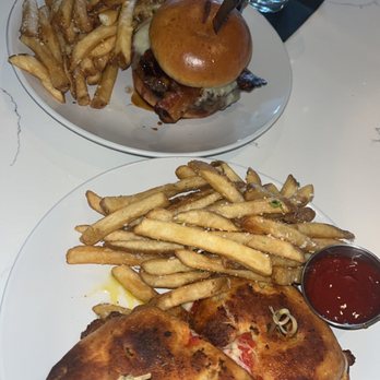 Bella Ciao - Whiskey Burger and Chicken parm panini - Italian Near Me - Buffalo, New York